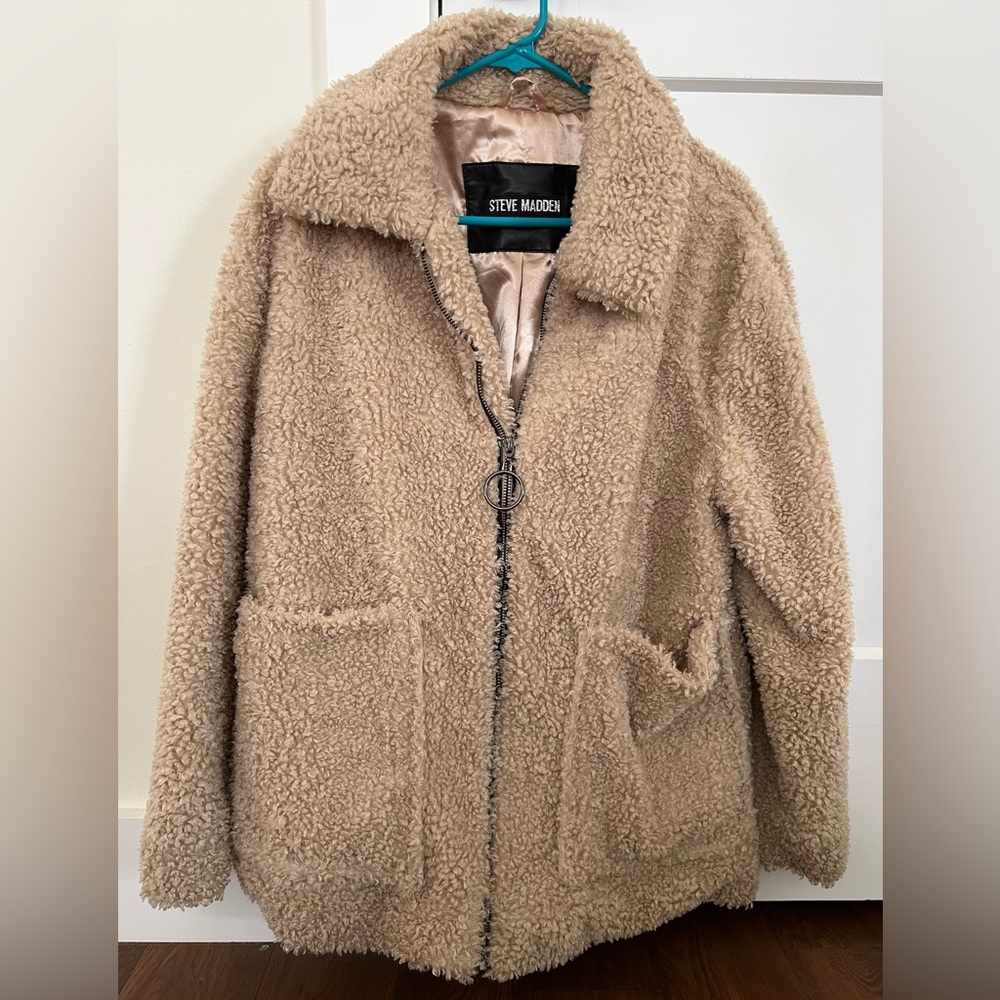 Steve Madden Teddy Coat